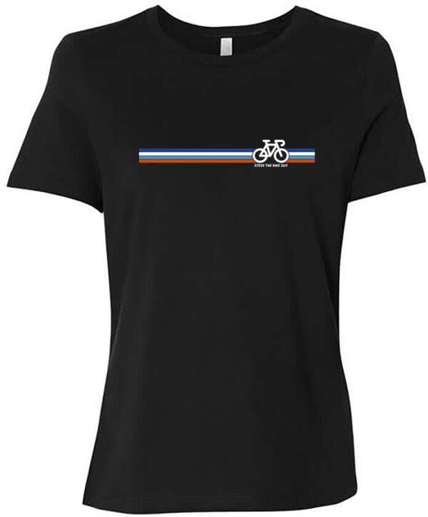 Road Bikes Stripes Women's T-Shirt