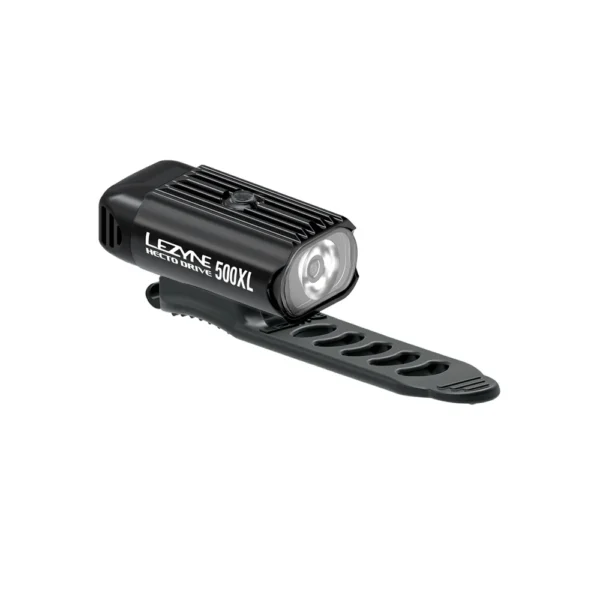 Lezyne Hecto Drive 500XL Rechargable Headlight - 500 Lumens, Black - Image 2