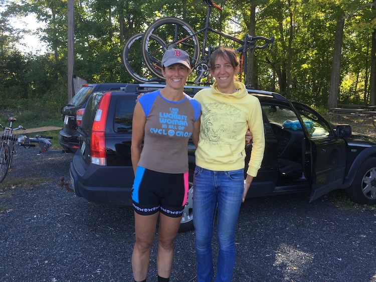 Alex with Helen Wyman