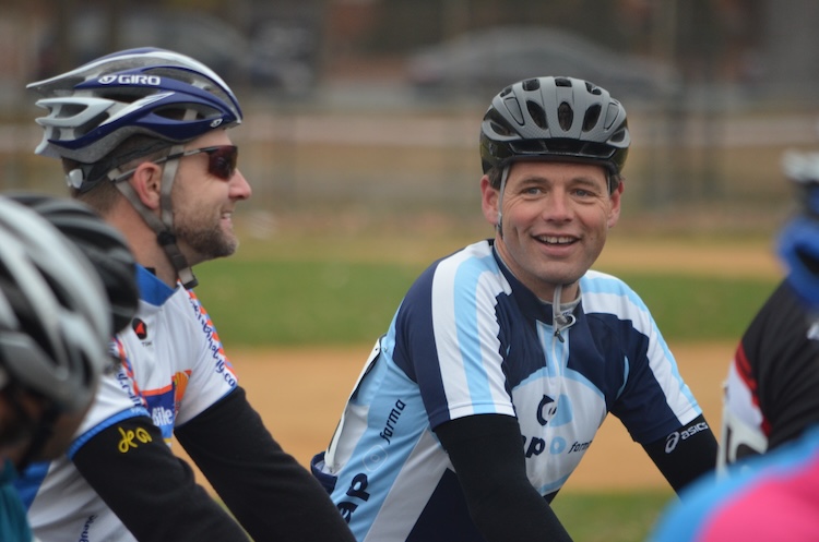 Jason and Steve at a CX race