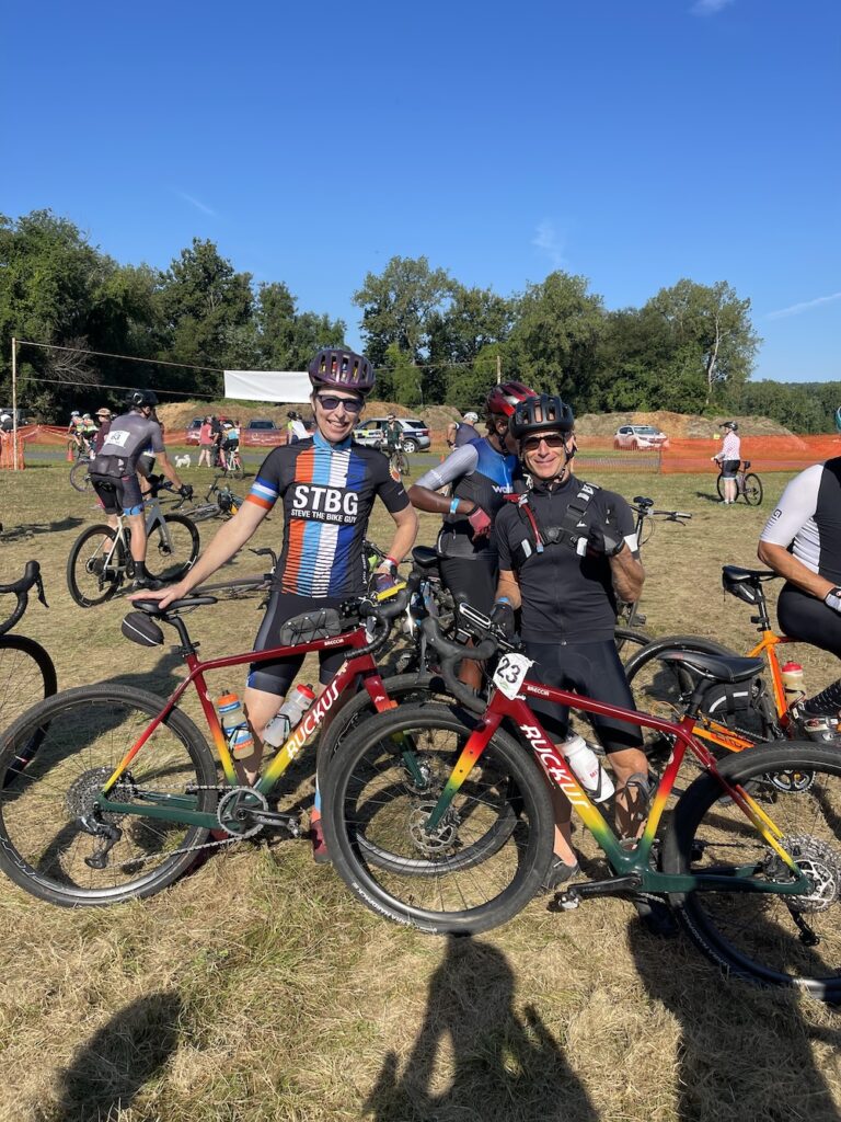 Kristin and Andy with matching PMC Ruckus