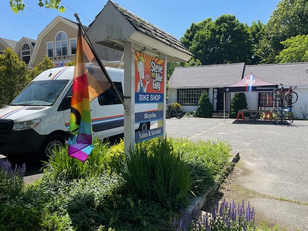 Outside of Steve the Bike Guy